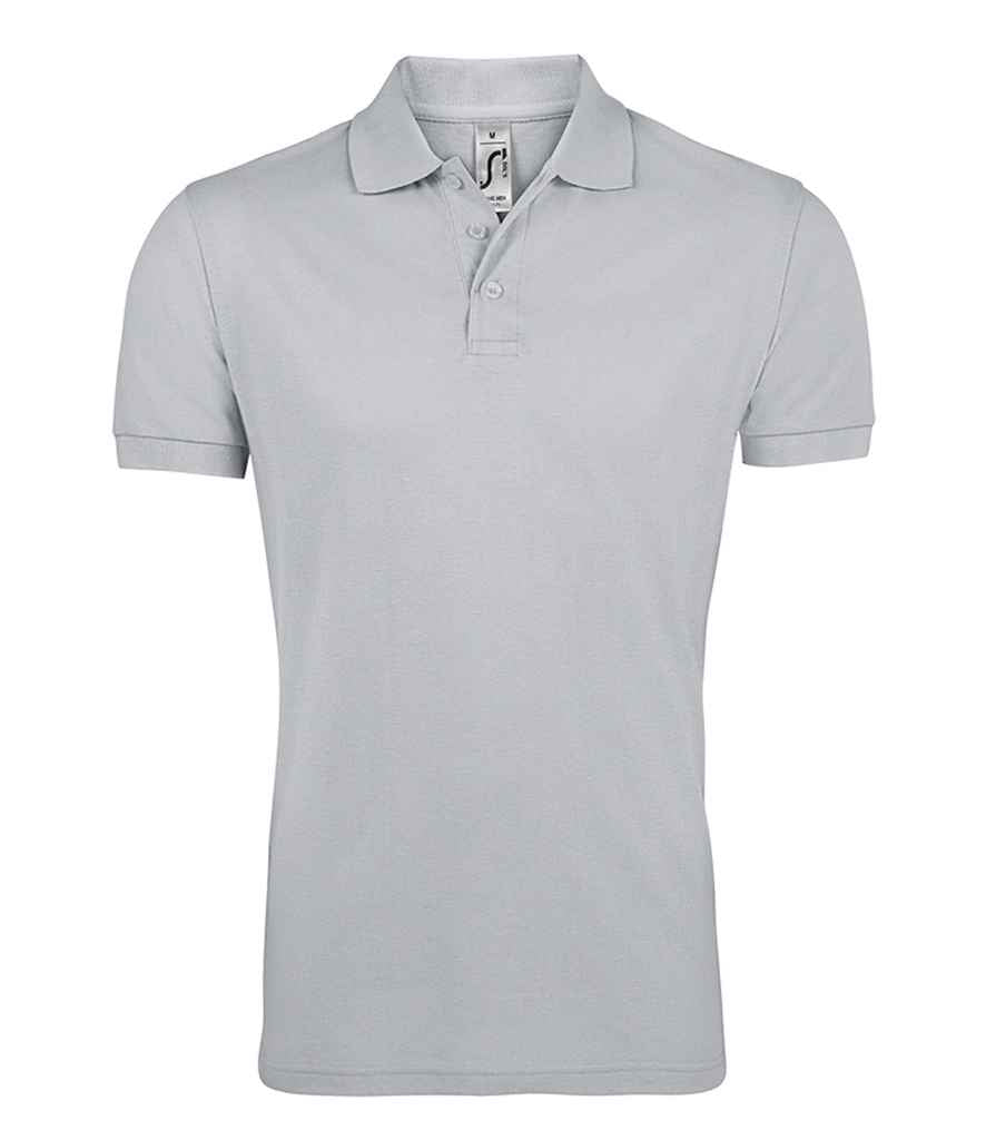 SOL'S Prime Poly/Cotton Piqué Polo Shirt | Pure Grey