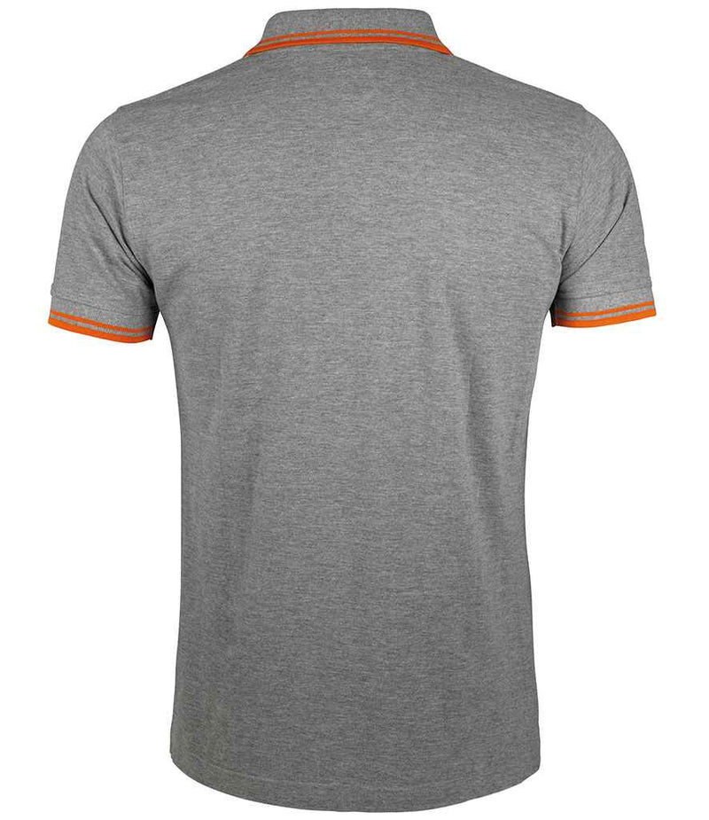 10577 Grey Marl/Orange Back