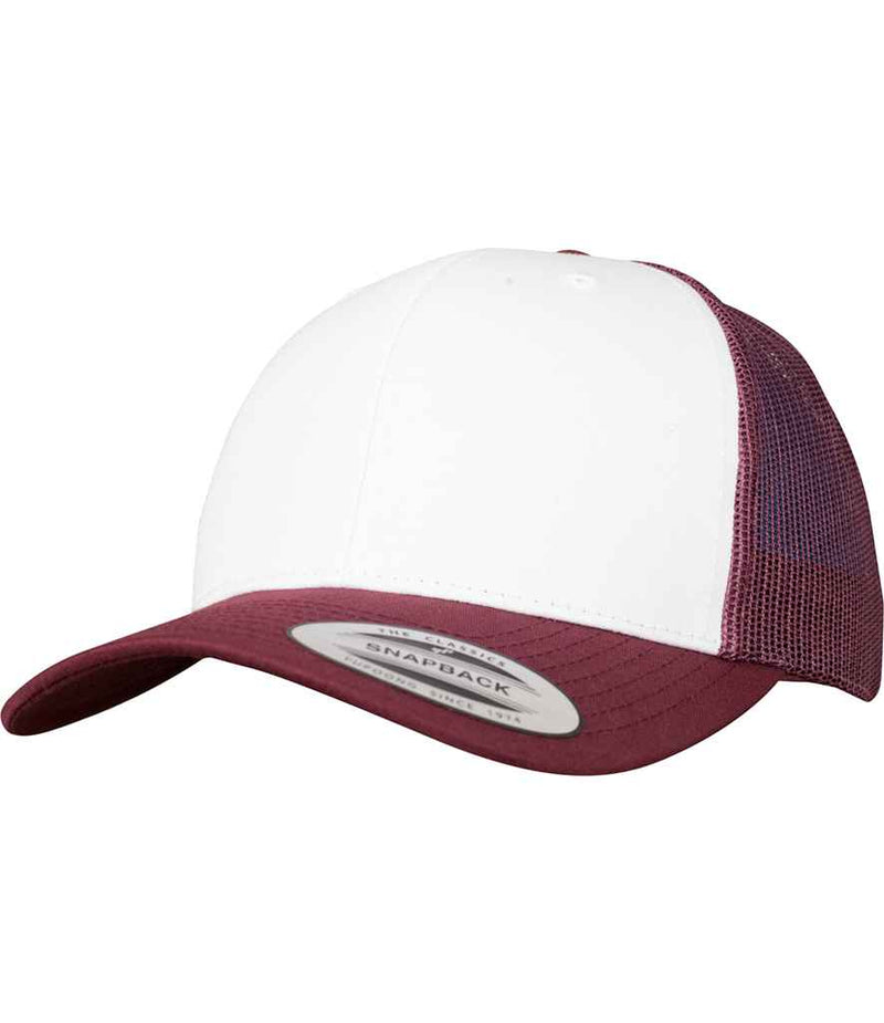 F6606CF Maroon/White Front