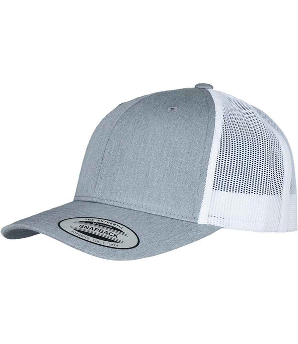 F6606T Heather Grey/White Front