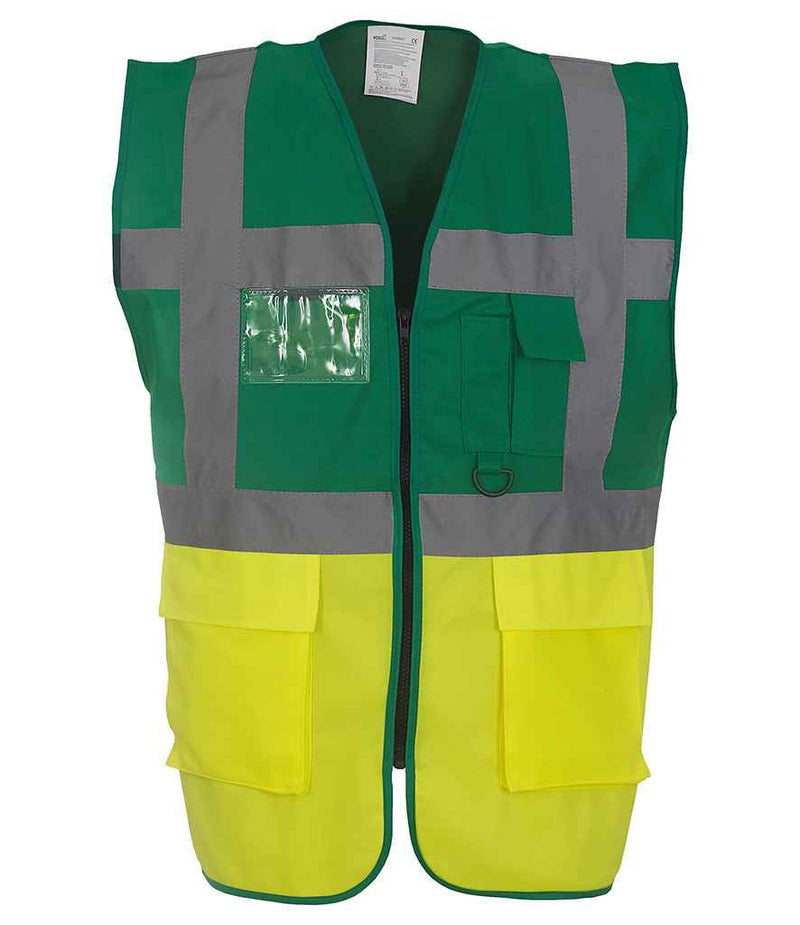 YK103 Paramedic Green/Yellow Front